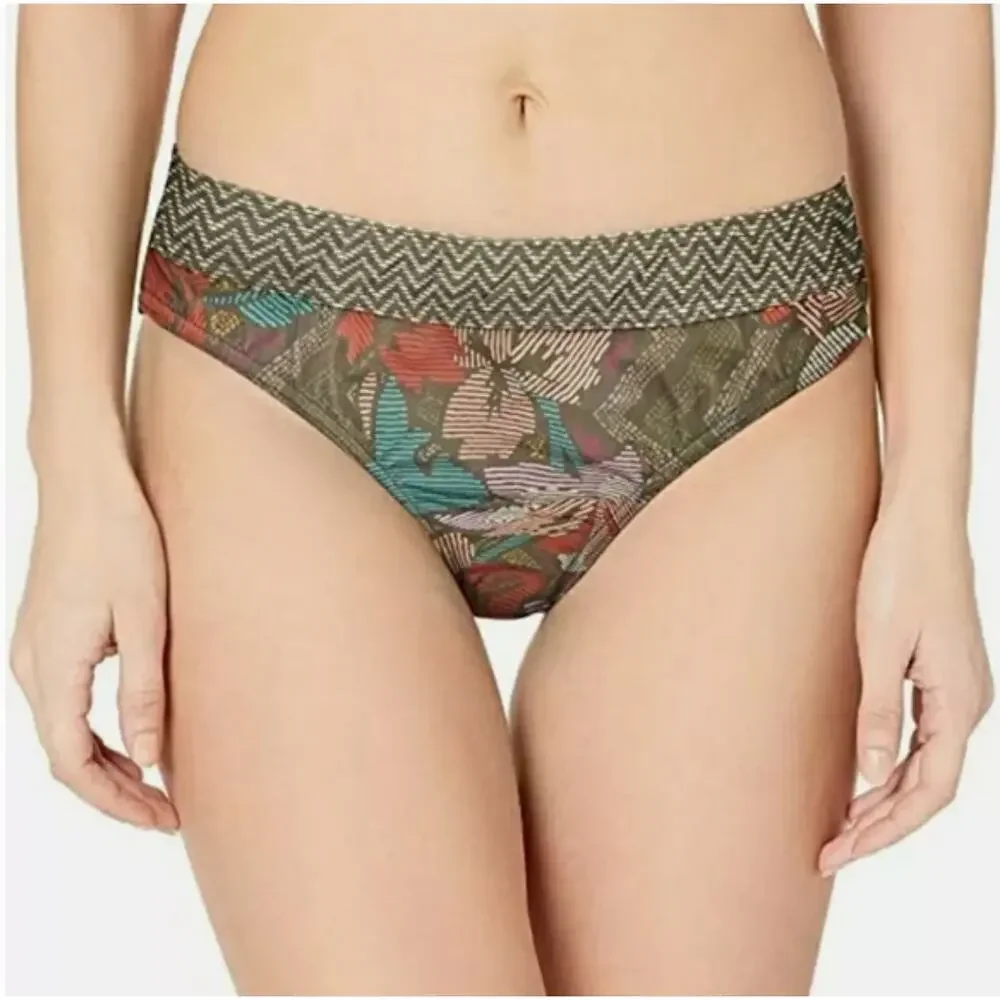 2/$30 Prana Ramba Bikini Swim Bottom Dragonfly Tiki Size XL